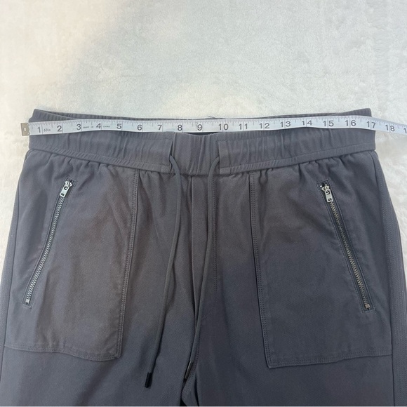 BLANK NYC Joggers  Womens LG  Gray Ankle Zip Zip Pockets Pull On Tapered Leg - Picture 10 of 12